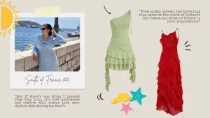 South of France outfit ideas. What to wear to the South of France. South of France fashion.