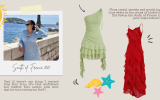 South of France outfit ideas. What to wear to the South of France. South of France fashion.