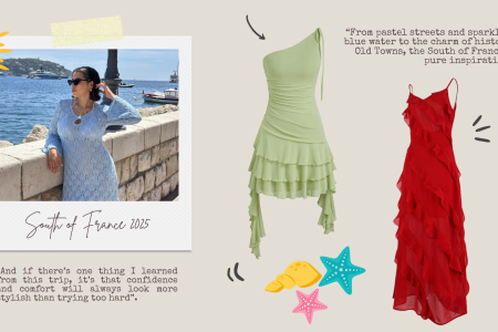 South of France outfit ideas. What to wear to the South of France. South of France fashion.