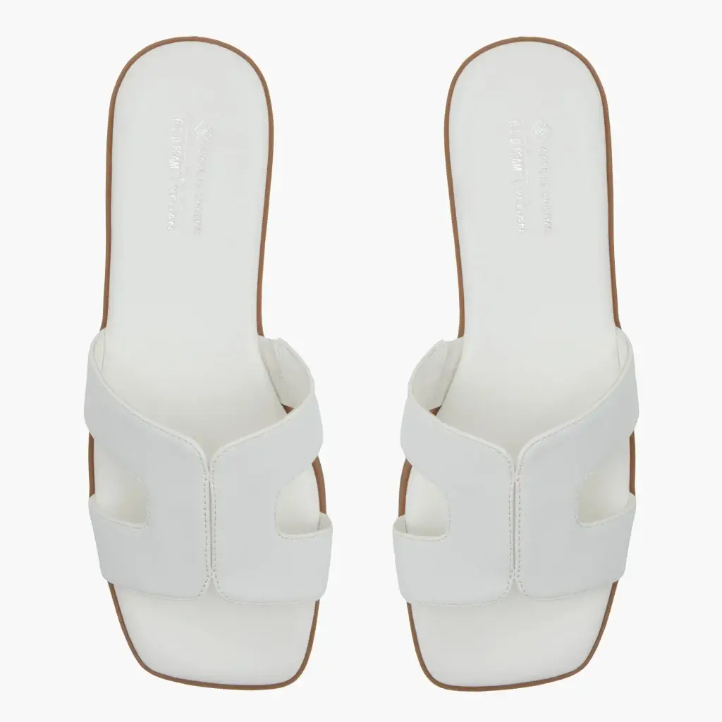 White Sandals