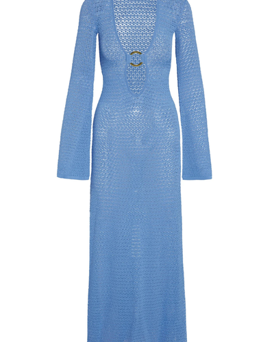 MONDAY SWIMWEAR MONTEGO DRESS AZURE LACE BLUE FASHION BEACHWEAR
